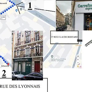 Petite Maison Avec Cour Dans Les Beaux Quartiers-vous Faites Le Menage- Very Good Prices For T-h-e Location But You Have To Clea-n Th-e Flat , París Francia